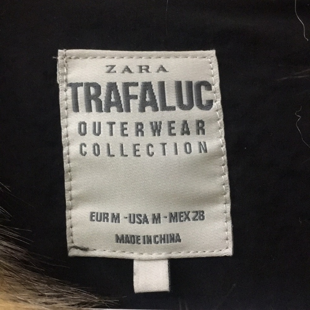 NEW Zara Vest Fur Coat - Picture 4 of 7